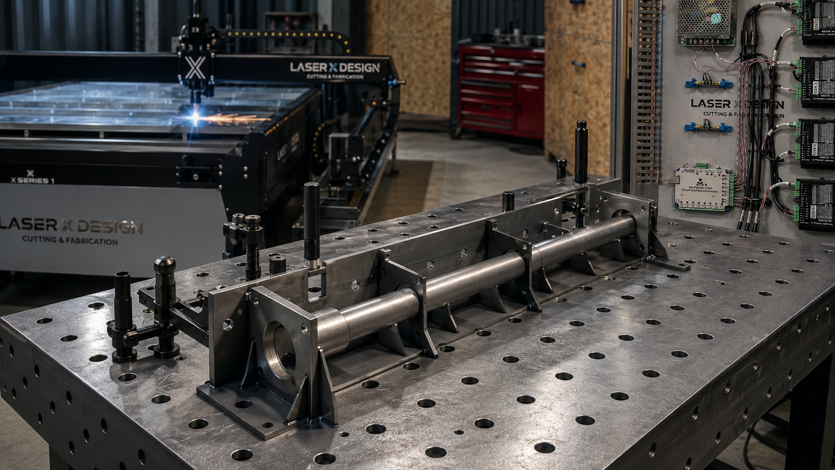 Machine controls and wiring integration